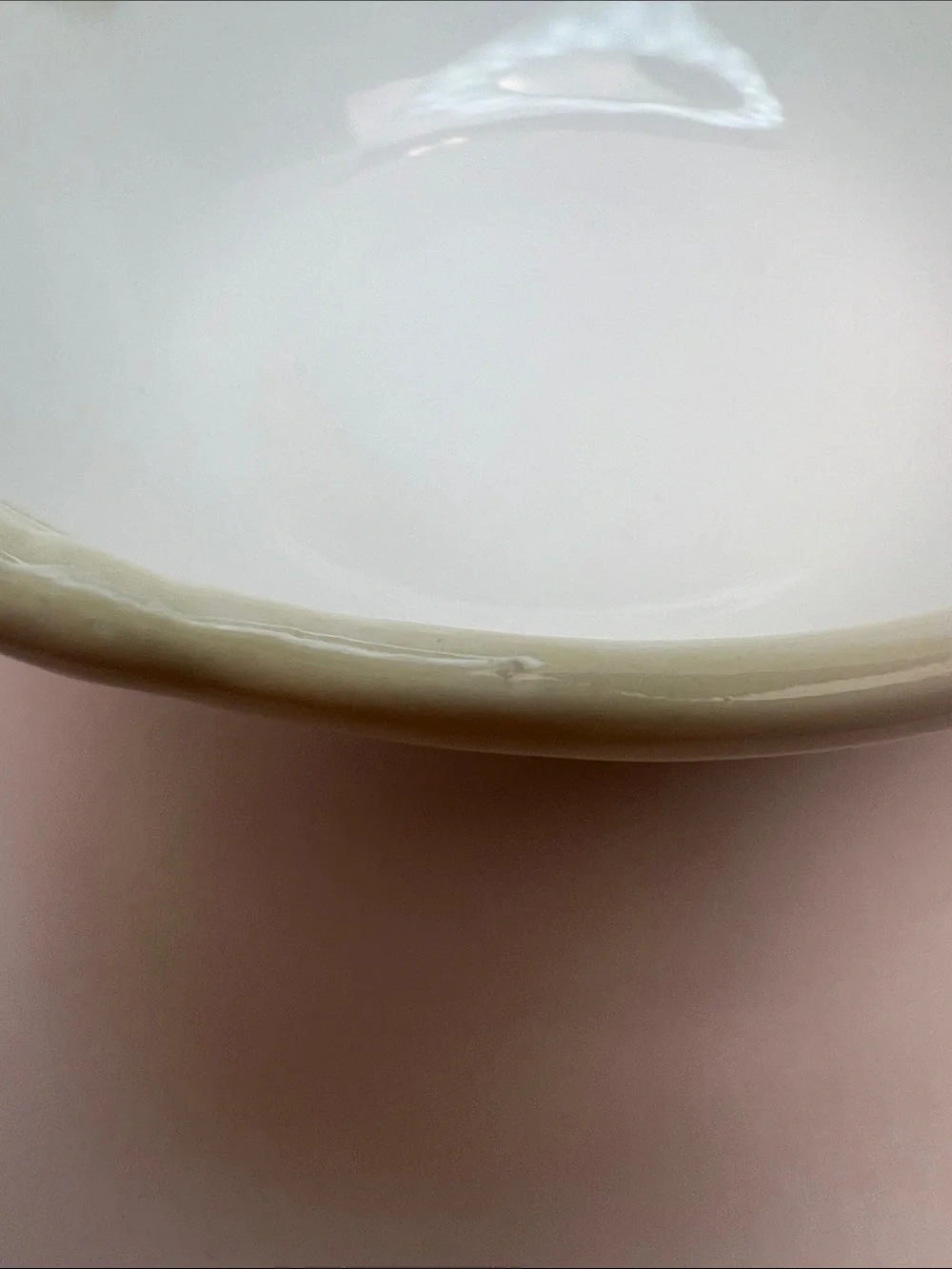 Princess House Pavillion Cream 3-Piece Nesting Serving Bowls Set Discontinued